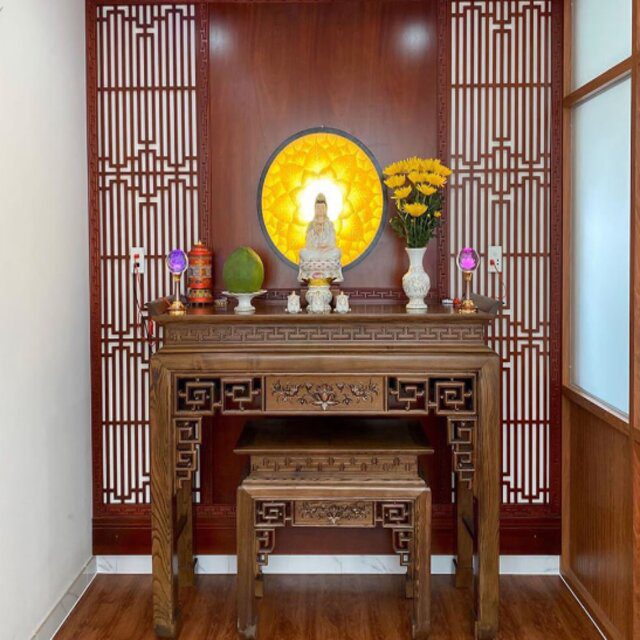 Dịch Vụ Thiết Kế Phòng Thờ Giá Rẻ 2023 170 thiet-ke-phong-tho-phat-go-soi