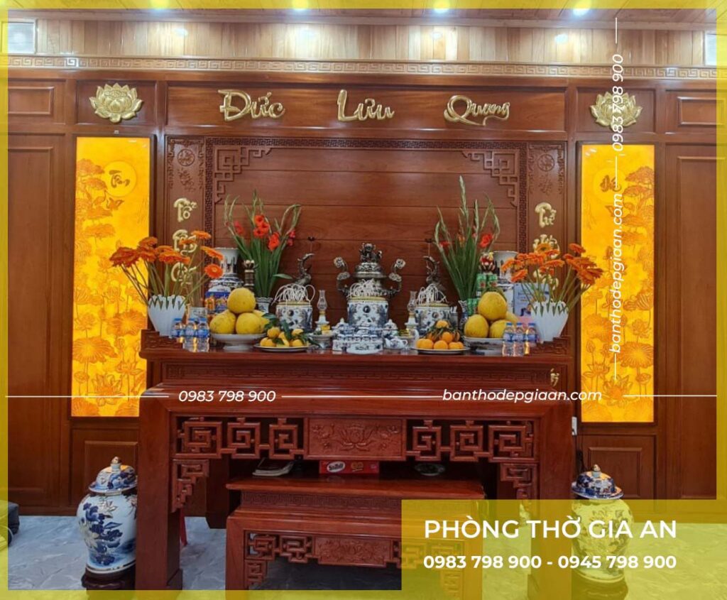 Dịch Vụ Thiết Kế Phòng Thờ Giá Rẻ 2023 158 tan-dung-anh-sang-khi-thiet-ke-phong-tho
