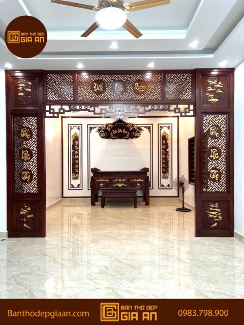 Thiết kế phòng thờ gia tiên